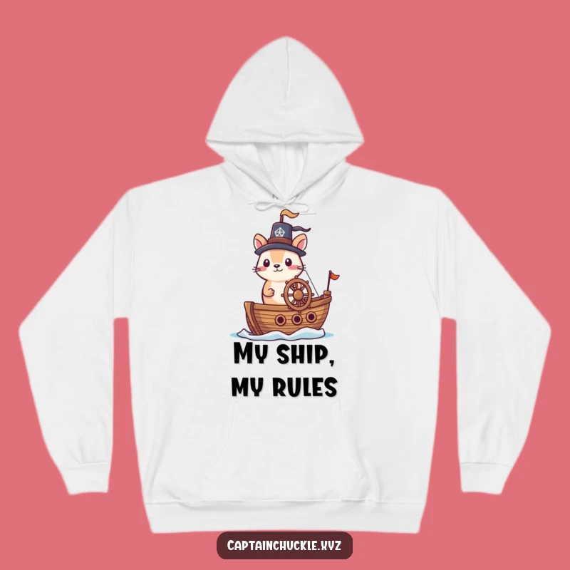 Cozy Funny Navigator Hoodie a Warm and Funny Gift